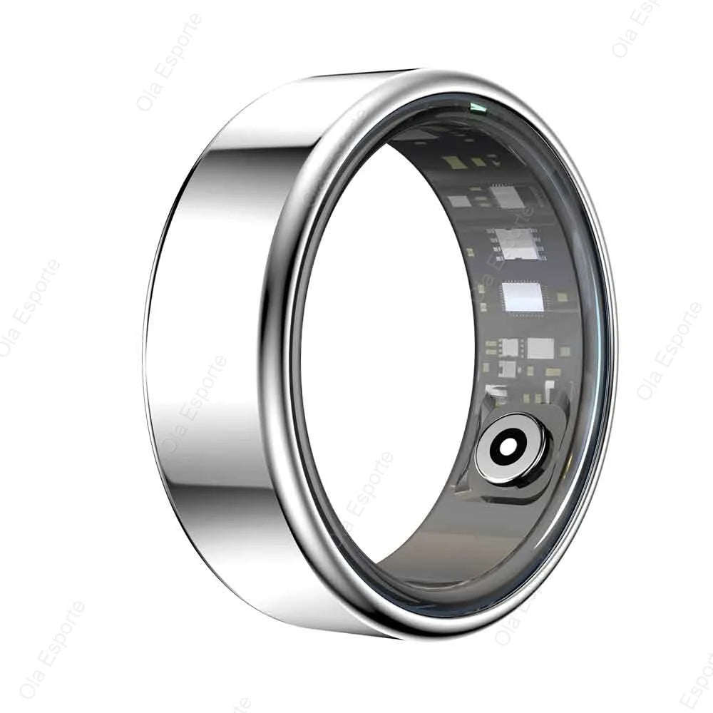 Smart Ring 2025 - Heart Rate & Blood Oxygen Monitor - Sleep Tracker - IP68 Waterproof - Multi-Sport Fitness Ring